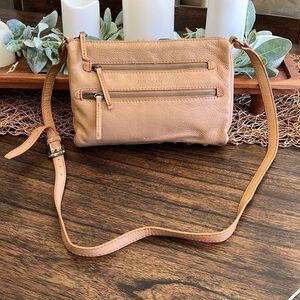 American Leather Co. crossbody bag.